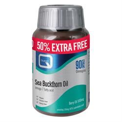 Quest Quest Sea Buckthorn Oil (Omega 7) Extra Fill 60+30 Capsule