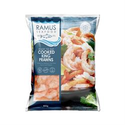 Ramus Seafood Ramus Seafood Frozen Cooked King Prawns 200g