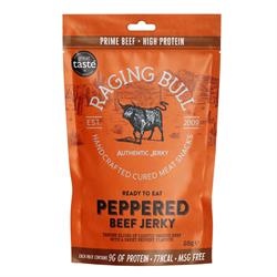 Raging Bull Snacks FREE Raging Bull Peppered Beef Jerky 28g