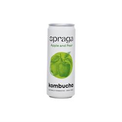 Spraga Raw & Organic Kombucha Apple & Pear 330ml