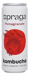 Spraga Raw & Organic Kombucha Pomegranate 330ml