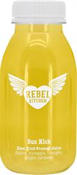 Rebel Kitchen Juice Raw Juice Sun Kick 250ml made in Kent UK