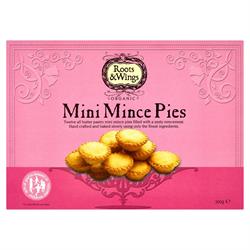 Roots and Wings Organic Mini Mince Pies 300g