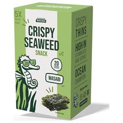 Seaweed Rocks Seaweed Rocks Crispy Seaweed Snack Wasabi 5 snacks of 4.5g