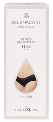 Selenacare Menstrual undies HIPSTER Black Size XL