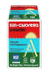 Sun Chlorella Sun Chlorella A Powder -box of 30 x 6g sachets