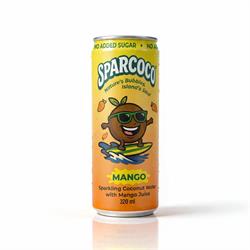 Sparcoco Sparcoco Sparkling Coconut Water with Mango - 320ml
