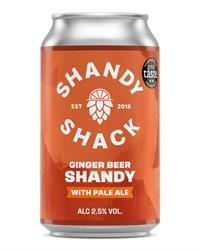 Shandy Shack Shandy Shack Ginger Beer Shandy with Pale Ale 2.5% abv 330ml