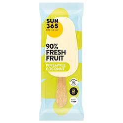 SUN365 SUN365 90% FRESH FRUIT Sorbet Pineapple Coconut 70g