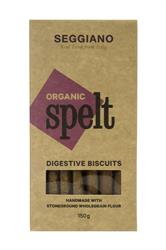 Seggiano Seggiano Organic Spelt Digestive Biscuits 150g