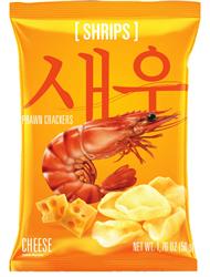 Shrips SHRIPS Prawn Crackers Cheese 50g