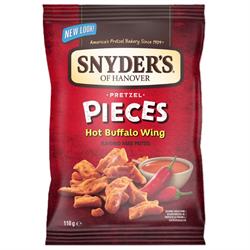 Snyders Snyder's Pretzel Pieces Hot Buffalo Wings 110g