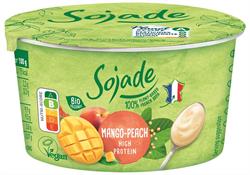 Sojade Organic Mango & Peach Soya Yoghurt Alternative 150g