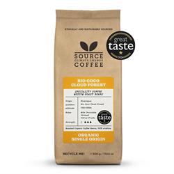 Source Climate Change Coffee Organic Nicaragua Rio Coco 500g Beans