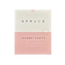 Spruce Bio Laundry Detergent Sheets - Fragrance-free - Up to 60 loads