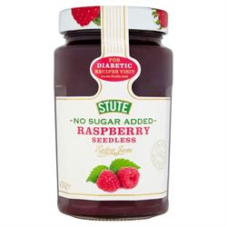 Stute No Sugar Added Raspberry Seedless Jam 430g