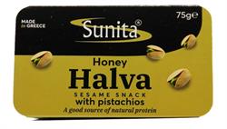 Sunita Sunita Pistachio Honey Halva 75g