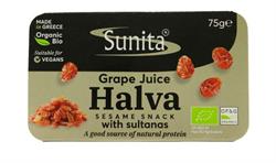 Sunita Sunita Organic Grape Juice & Sultana Halva 75g