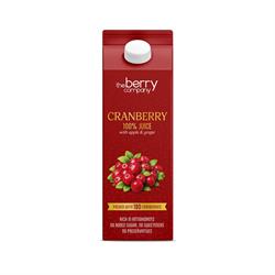 The Berry Company Cranberry Juice Drink 1L 100% Range
