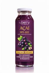 The Berry Company Acia Juice Glass Bottle 250ml