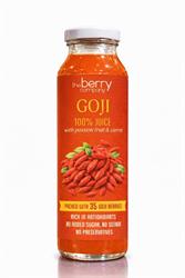 The Berry Company Goji Berry Juice Drink Glass Bottle 250ml