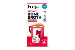 Freja Freja Instant Bone Broth Beef 4 x 12g Sachets
