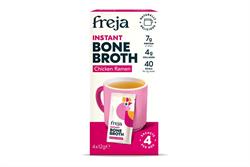 Freja Freja Instant Bone Broth Chicken Ramen Box of 4 x 12g Sachets