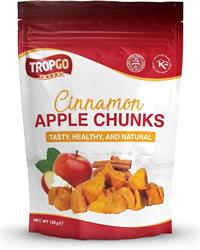 Tropgo Foods Tropgo Dried Cinnamon Apple Chunks 120g