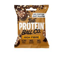 The Protein Ball Co Coffee Oat Muffin High Fibre Breakfast Balls 45g