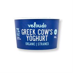 Veloudo Veloudo Organic Cow Milk Strained Yoghurt 150g