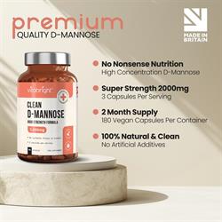 Vitabright Clean D-Mannose - 2000mg