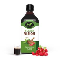 Vital Elixir Vital Elixir Vision Herbal Supplement. 250ml