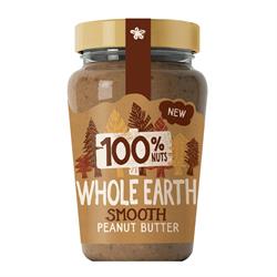 Whole Earth Whole Earth 100% Nuts Smooth Peanut Butter 340g