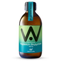 Well Actually Mag Bisglycinate 160mg Lipo Liquid 250ml Lime & B.Berry