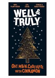 Well and Truly Oat M&lk Chocolate with Cinnamon 90g