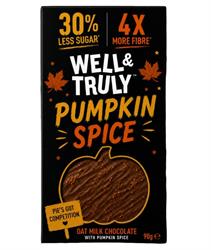 Well and Truly Well & Truly Pumpkin Spice Oat M&lk Chocolate 90g