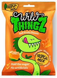 Wild Thingz Wild Thingz Tropical Mix Fruity Sweets 104g