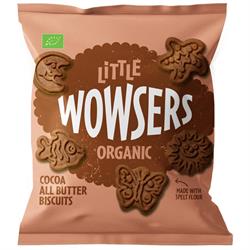 Wowsers Ambient Wowsers Organic Little All Butter Cocoa Biscuits 80g