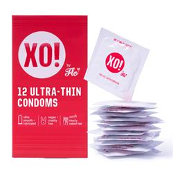 XO! XO! Ultra-Thin Fair Rubber (12 condoms) x8