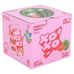 XOXO SODA XOXO Soda Sparkling Watermelon Prebiotic Soda 4x330ml Can