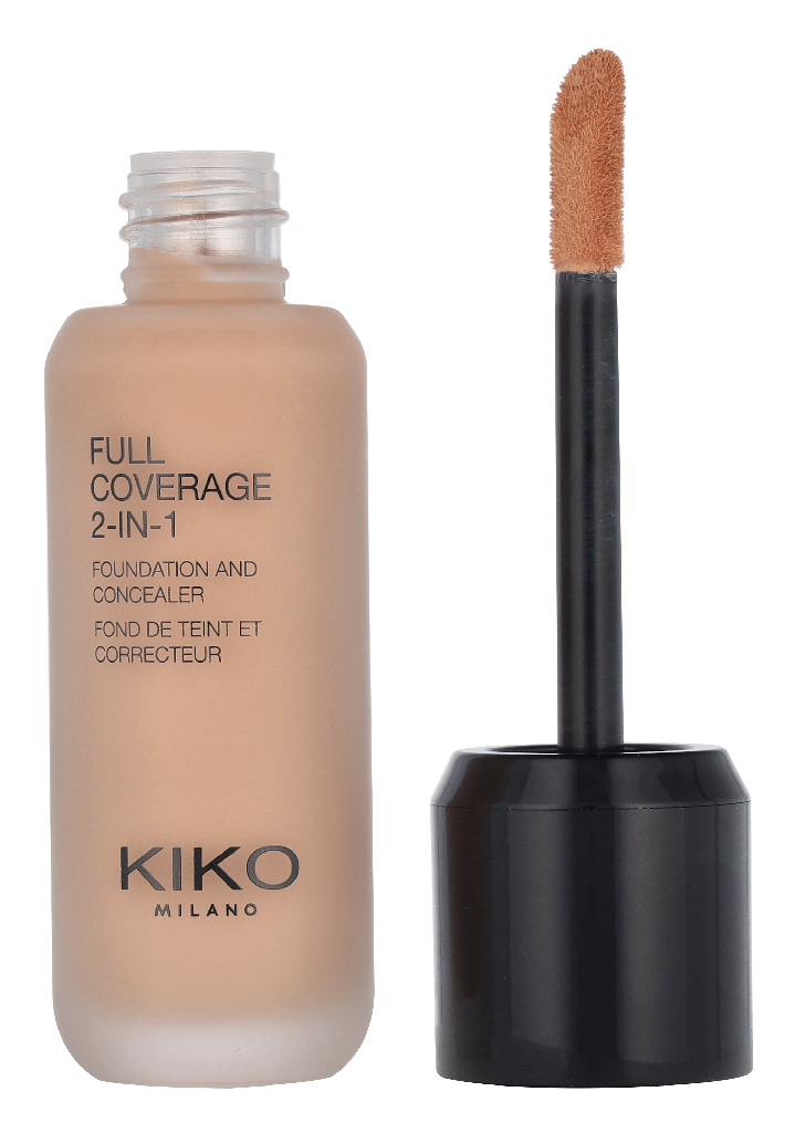 Kiko Milano Full Coverage 2 In 1 Foundation & Concealer 25 ml