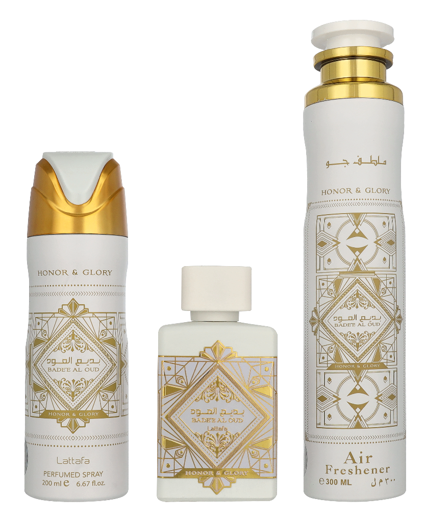 Lattafa Badee Al Oud Honor & Glory Giftset 600 ml