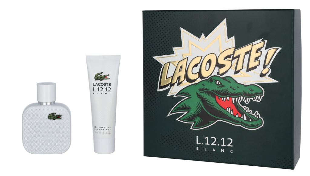 Lacoste E.D.L. L.12.12 Blanc Giftset 100 ml
