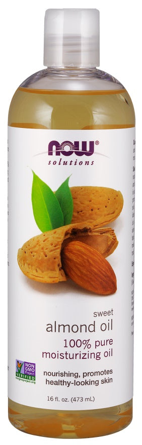 NOW Foods: Almond Oil, Pure - 473 ml.