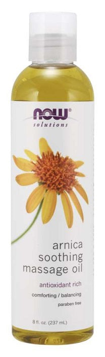 NOW Foods: Arnica Soothing Massage Oil - 237 ml.