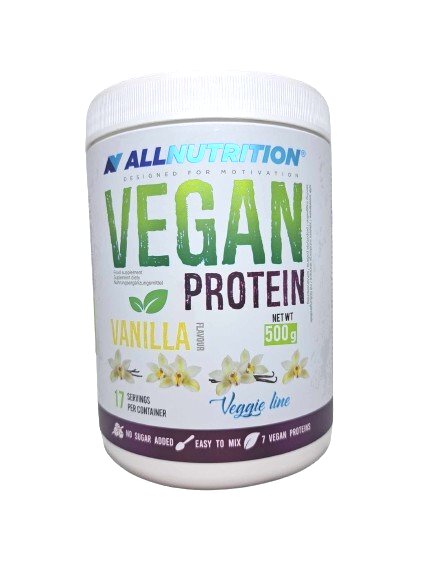 Allnutrition: Vegan Protein, Vanilla - 500g