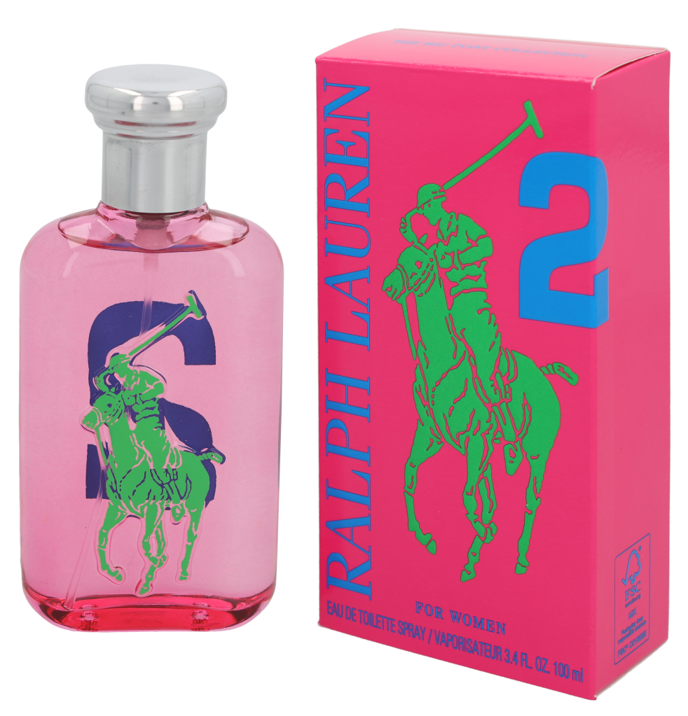 Ralph Lauren Big Pony 2 Pink Woman Edt Spray 100 ml