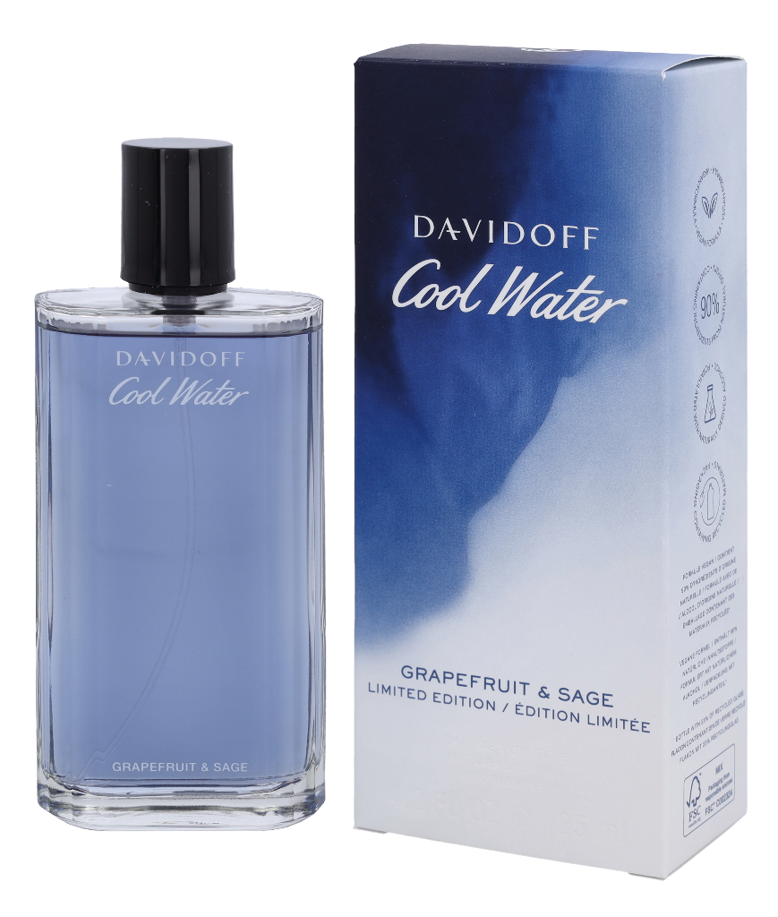 Davidoff Cool Water Grapefruit & Sage Edt Spray 125 ml