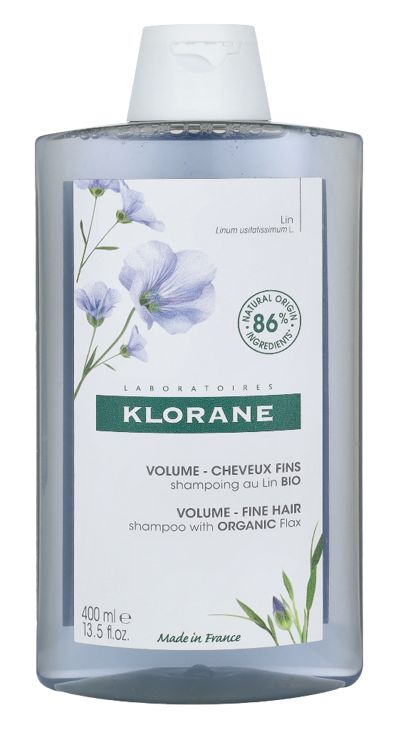 Klorane Volume Shampoo With Organic Flax 400 ml