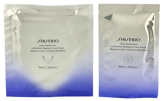 Shiseido Vital Perfection LiftDefine Radiance Face Mask Set 6 piece